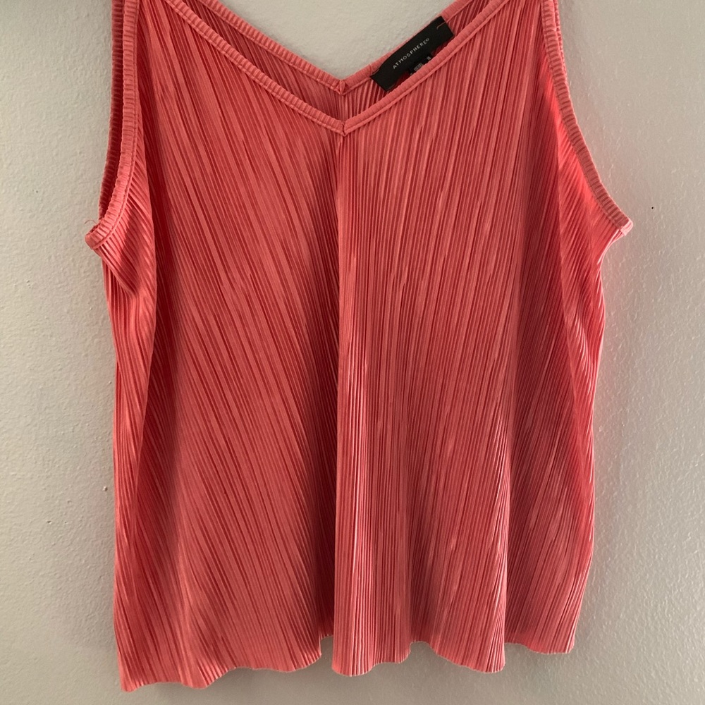 Coral pink shirt